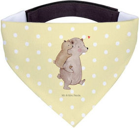 Produktbild von Mr. & Mrs. Panda Hundefliege Papa Bär Gelb Pastell