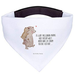 Mr. & Mrs. Panda Hundefliege Papa Bär - Weiß – Bild 1 von 8