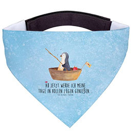 Mr. & Mrs. Panda Hundefliege Pinguin Angelboot Eisblau – Bild 1 von 5