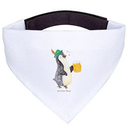 Mr. & Mrs. Panda Hundefliege Pinguin Bier Weiß – Bild 1 von 4