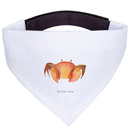 Mr. & Mrs. Panda Hundefliege Sternzeichen Krebs Weiß – Bild 1 von 6