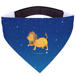 Mr. & Mrs. Panda Hundefliege Sternzeichen Löwe - Sternenhimmel Blau – Bild 1 von 4