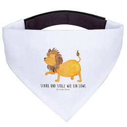 Mr. & Mrs. Panda Hundefliege Sternzeichen Löwe Weiß – Bild 1 von 6