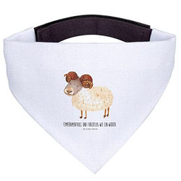 Mr. & Mrs. Panda Hundefliege Sternzeichen Widder Weiß – Bild 1 von 7