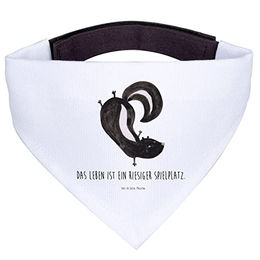 Mr. & Mrs. Panda Hundefliege Stinktier Handstand Weiß – Bild 1 von 6