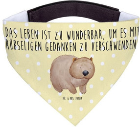 Produktbild von Mr. & Mrs. Panda Hundefliege Wombat Gelb Pastell