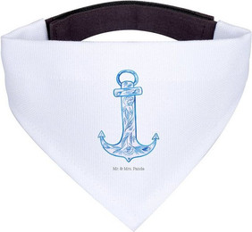 Produktbild von Mr. & Mrs. Panda Hundehalstuch Anker Blau Mittel