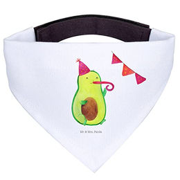 Mr. & Mrs. Panda Hundehalstuch Avocado Geburtstag – Bild 1 von 7