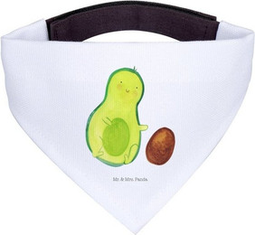 Produktbild von Mr. & Mrs. Panda Hundehalstuch Avocado Kern rollt