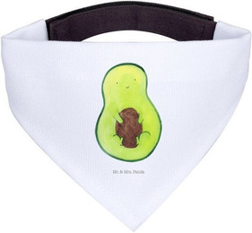 Produktbild von Mr. & Mrs. Panda Hundehalstuch Avocado Kern Weiß mittel