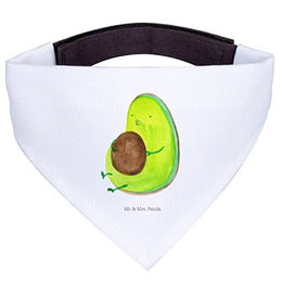Mr. & Mrs. Panda Hundehalstuch Avocado Pfeifen Weiß – Bild 1 von 5
