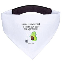 Mr. & Mrs. Panda Hundehalstuch Avocado Tanzen Weiß – Bild 1 von 7