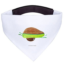 Mr. & Mrs. Panda Hundehalstuch Avocado Yoga Weiß – Bild 1 von 4