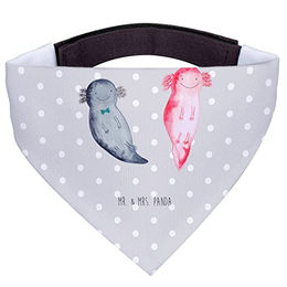 Mr. & Mrs. Panda Hundehalstuch Axolotl Freundin mittelgroß Polyester – Bild 1 von 6
