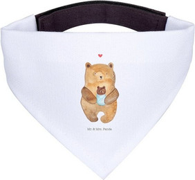 Produktbild von Mr. & Mrs. Panda Hundehalstuch Bär Baby Weiß