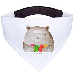 Mr. & Mrs. Panda Hundehalstuch Bär Gefühl Weiß – Bild 1 von 5