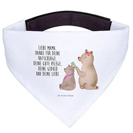 Mr. & Mrs. Panda Hundehalstuch Bär Kind - Weiß – Bild 1 von 7