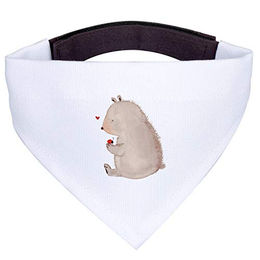 Mr. & Mrs. Panda Hundehalstuch Bär Marienkäfer Weiß – Bild 1 von 5