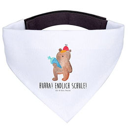 Mr. & Mrs. Panda Hundehalstuch Bär mit Schultüte – Bild 1 von 5