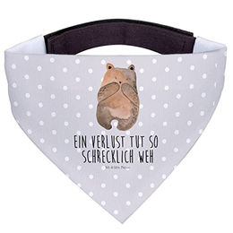 Mr. & Mrs. Panda Hundehalstuch Bär Verlust Grau Pastell – Bild 1 von 5