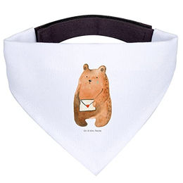 Mr. & Mrs. Panda Hundehalstuch Bär Vermissen Weiß – Bild 1 von 4