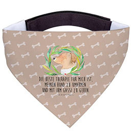 Mr. & Mrs. Panda Hundehalstuch Blumenmotiv mittel – Bild 1 von 6