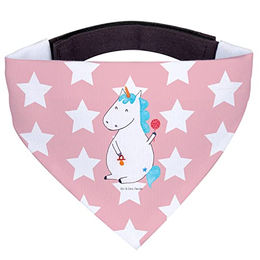 Mr. & Mrs. Panda Hundehalstuch Einhorn Baby - Rot Pastell – Bild 1 von 5