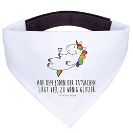 Mr. & Mrs. Panda Hundehalstuch Einhorn Cocktail – Bild 1 von 6
