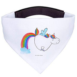 Mr. & Mrs. Panda Hundehalstuch Einhorn Fliegendes Pferd Weiß – Bild 1 von 6