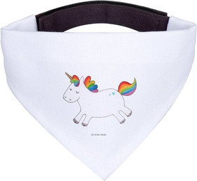 Produktbild von Mr. & Mrs. Panda Hundehalstuch Einhorn Happy Weiß
