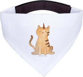 Produktbild von Mr. & Mrs. Panda Hundehalstuch Einhorn Katze Weiß