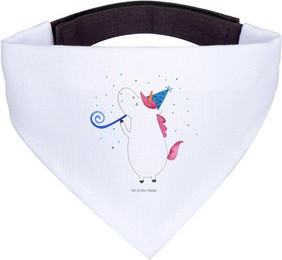 Produktbild von Mr. & Mrs. Panda Hundehalstuch Einhorn Party Weiß