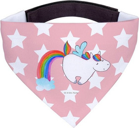 Produktbild von Mr. & Mrs. Panda Hundehalstuch Einhorn Rot Pastell