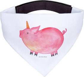 Produktbild von Mr. & Mrs. Panda Hundehalstuch Einhorn Schwein Weiß