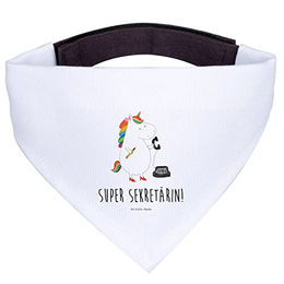 Mr. & Mrs. Panda Hundehalstuch Einhorn Sekretärin Weiß – Bild 1 von 6