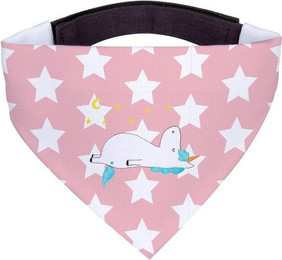 Produktbild von Mr. & Mrs. Panda Hundehalstuch Einhorn Sternenhimmel Rot Pastell