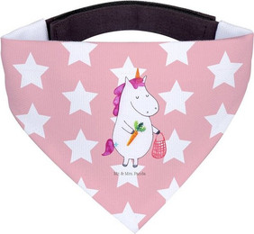 Produktbild von Mr. & Mrs. Panda Hundehalstuch Einhorn Vegan - Rot Pastell