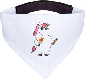 Produktbild von Mr. & Mrs. Panda Hundehalstuch Einhorn Woodstock Weiß