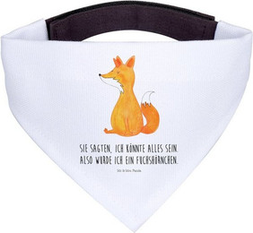 Produktbild von Mr. & Mrs. Panda Hundehalstuch Einhorn Wunsch Weiß