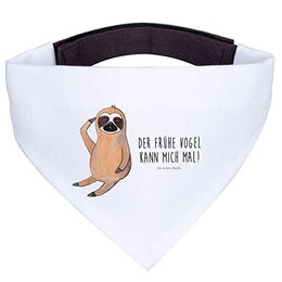 Mr. & Mrs. Panda Hundehalstuch Faultier Vogel Weiß – Bild 1 von 7