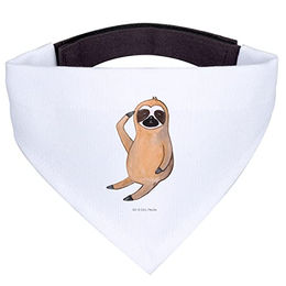 Mr. & Mrs. Panda Hundehalstuch Faultier Vogel Weiß – Bild 1 von 7