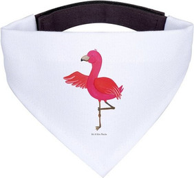 Produktbild von Mr. & Mrs. Panda Hundehalstuch Flamingo Yoga Weiß