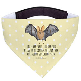 Mr. & Mrs. Panda Hundehalstuch Fledermaus Motiv – Bild 1 von 6