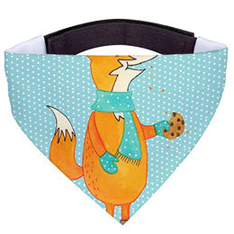 Mr. & Mrs. Panda Hundehalstuch Fuchs Keks - Türkis Pastell – Bild 1 von 7