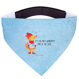 Mr. & Mrs. Panda Hundehalstuch Fuchs Sänger Eisblau – Bild 1 von 5