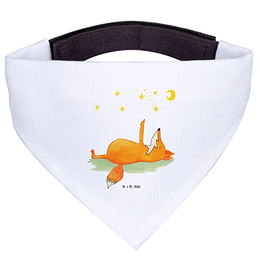 Mr. & Mrs. Panda Hundehalstuch Fuchs Sterne Weiß – Bild 1 von 5