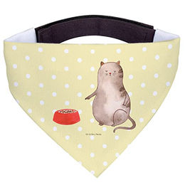 Mr. & Mrs. Panda Hundehalstuch Gelb Pastell Mittel – Bild 1 von 4