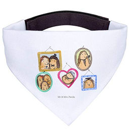 Mr. & Mrs. Panda Hundehalstuch Igel Familie Weiß – Bild 1 von 8