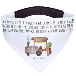 Mr. & Mrs. Panda Hundehalstuch Igel Maronen Weiß – Bild 1 von 6