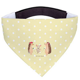 Mr. & Mrs. Panda Hundehalstuch Igel Seilhüpfen Gelb Pastell – Bild 1 von 7